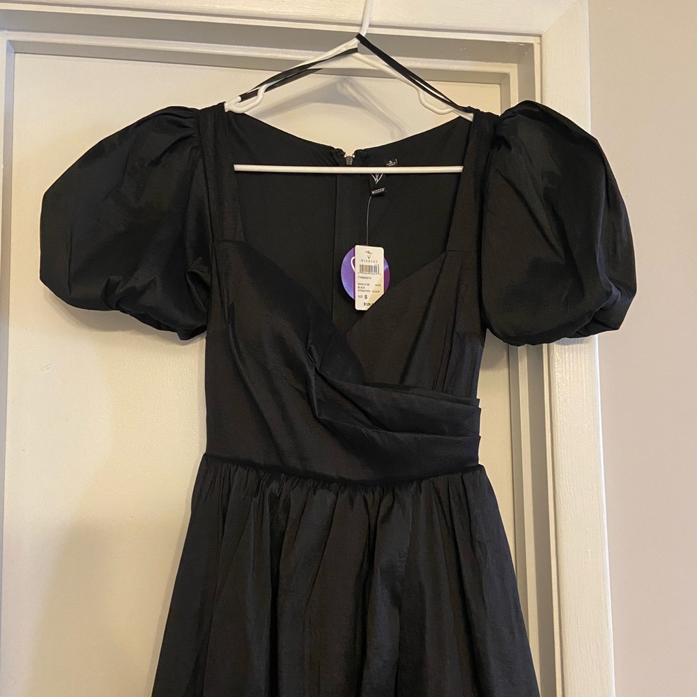 NWT Pippa Elegant Black Evening Gown - Picture 3 of 5